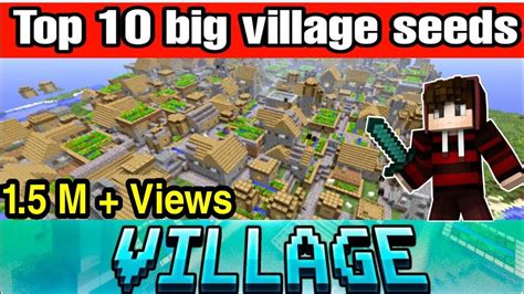 minecraft seed for huge village|minecraft 1.12 village seeds.